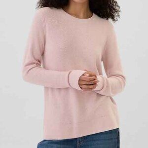 GAP Primitive Pink Textured Crewneck Sweater/NWT/XS